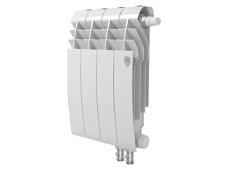 Биметаллический секционный радиатор отопления Royal Thermo Biliner 350 / V Bianco Traffico / 4 секции