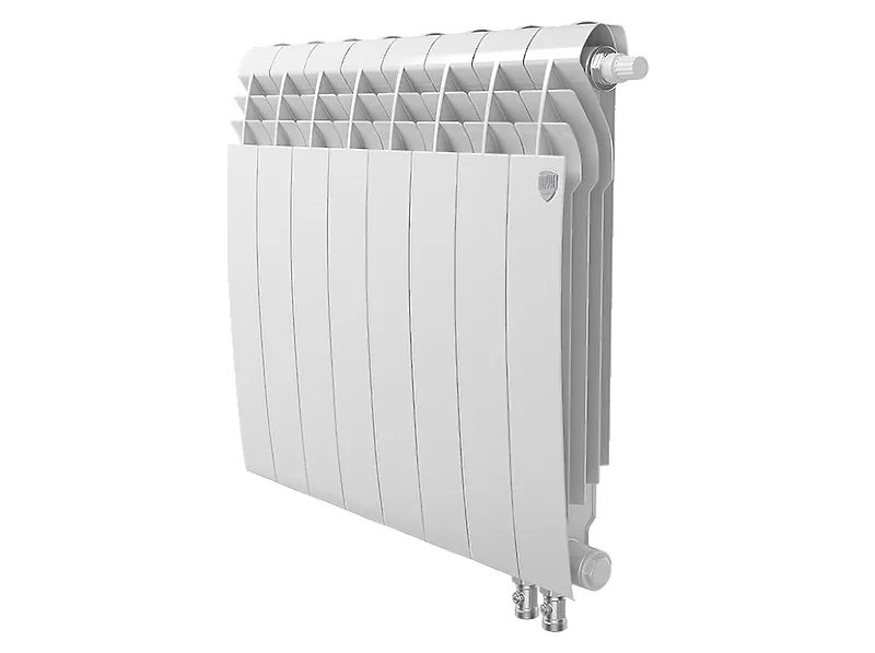 Биметаллический секционный радиатор отопления Royal Thermo Biliner 500 / V Bianco Traffico / 8 секций