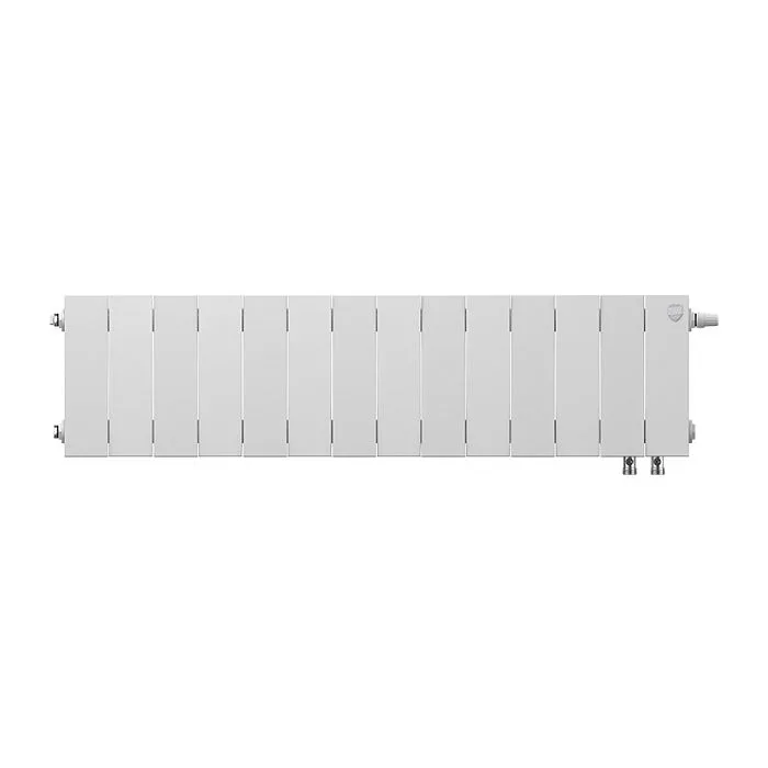 Биметаллический секционный радиатор отопления Royal Thermo PianoForte Bianco Traffico 200 / 14 секций VDR