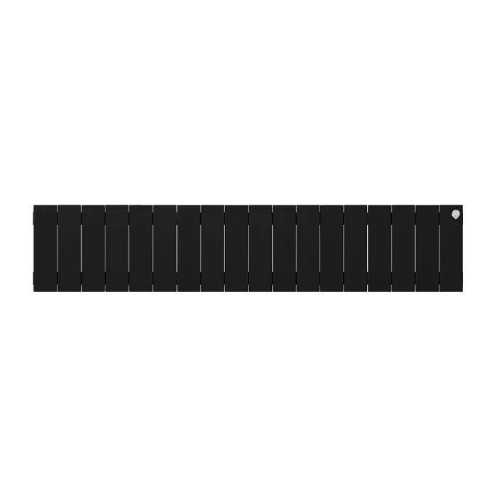 Биметаллический секционный радиатор отопления Royal Thermo PianoForte Noir Sable 200 / 18 секций