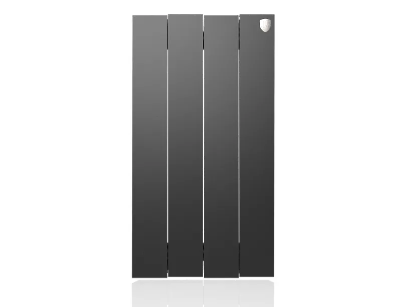 Биметаллический секционный радиатор отопления Royal Thermo PianoForte Noir Sable 500 / 4 секции