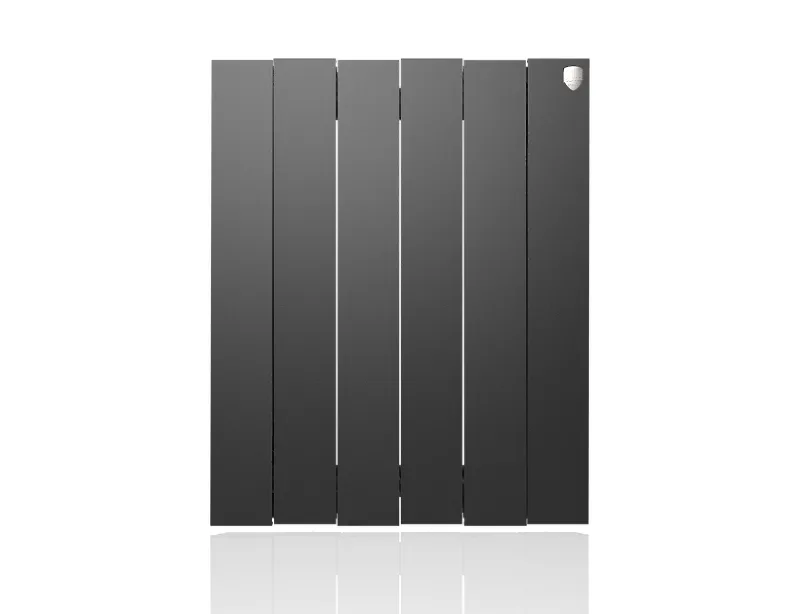 Биметаллический секционный радиатор отопления Royal Thermo PianoForte Noir Sable 500 / 6 секций