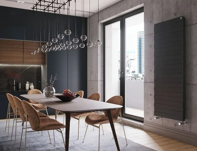 Биметаллический секционный радиатор отопления Royal Thermo PianoForte Tower Noir Sable / 18 секций