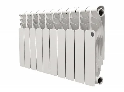 Биметаллический секционный радиатор отопления Royal Thermo Revolution 2.0 Bimetall 350 / 10 секция