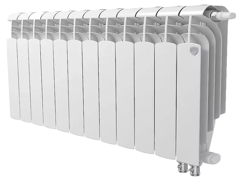 Биметаллический секционный радиатор отопления Royal Thermo Vittoria Super 500 / VDR / 12 секций