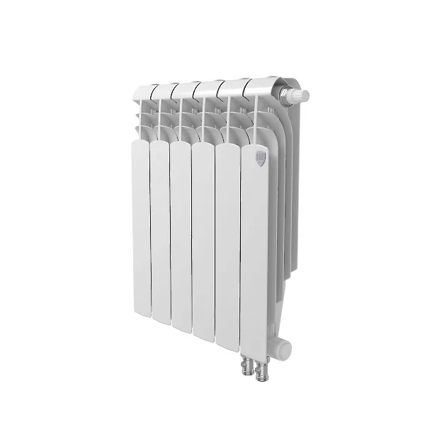 Биметаллический секционный радиатор отопления Royal Thermo Vittoria Super 500 / VDR / 6 секций