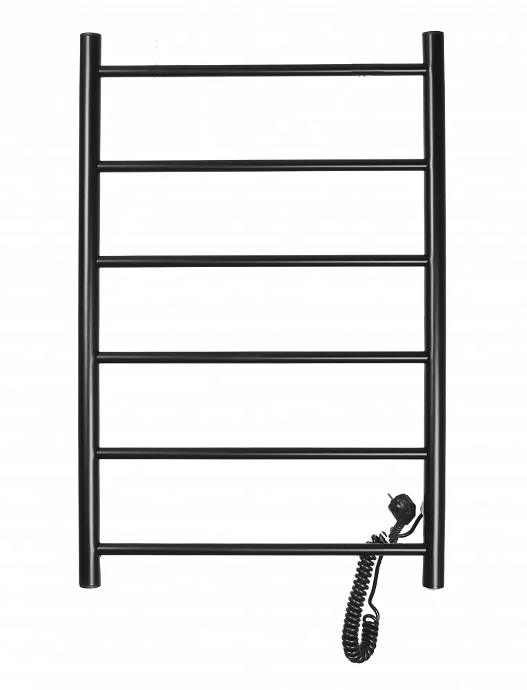 Полотенцесушитель электрический Domoterm DMT 109-6 50x80 ЧРН EKR