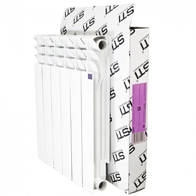 Биметаллический радиатор STI 500/80 6 секций