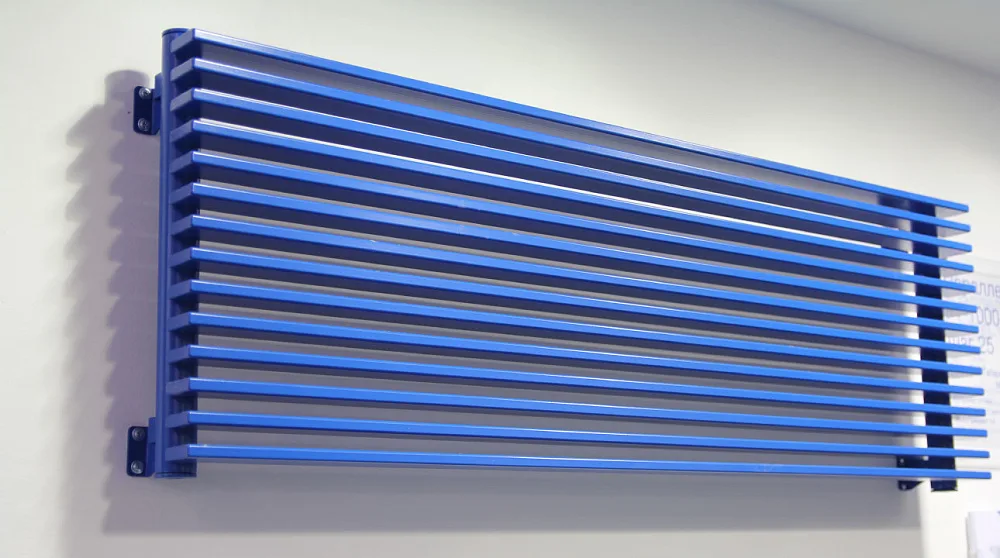 Стальной трубчатый радиатор отопления КЗТО Параллели Г 2, двухтрубный, 300 3 секции