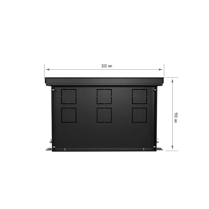 Внутрипольный конвектор с естественной конвекцией Royal Thermo 190/300/2600-RG-U-DB