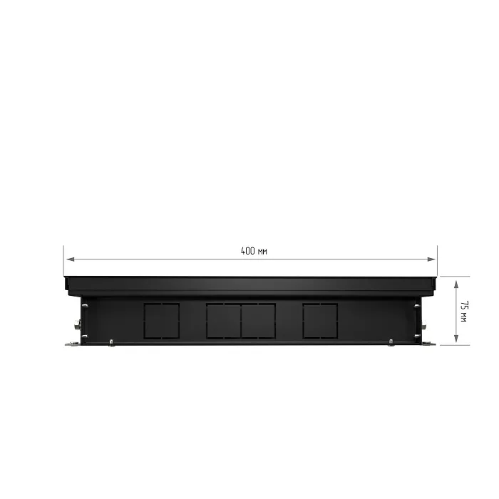 Внутрипольный конвектор с естественной конвекцией Royal Thermo 75/400/1800-DG-U-NA