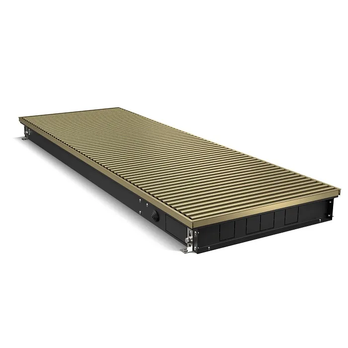 Внутрипольный конвектор с естественной конвекцией Royal Thermo 75/400/2200-DG-U-LB