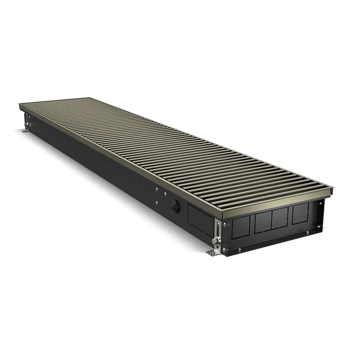 Внутрипольный конвектор с естественной конвекцией Royal Thermo 90/250/1800-DG-U-DB