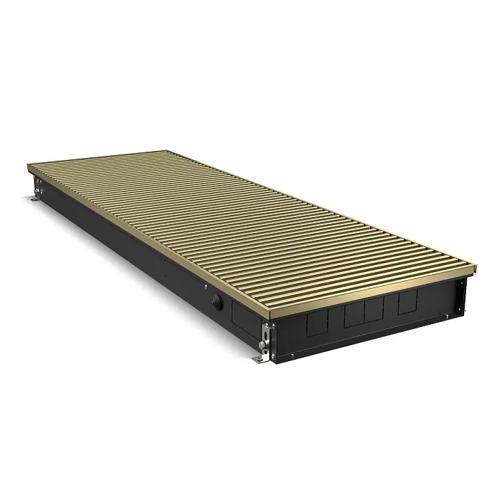 Внутрипольный конвектор с естественной конвекцией Royal Thermo 90/400/2200-DG-U-LB