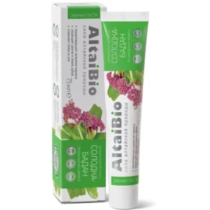 Зубная паста "Солодка-Бадан", профилактика кариеса, 75 мл