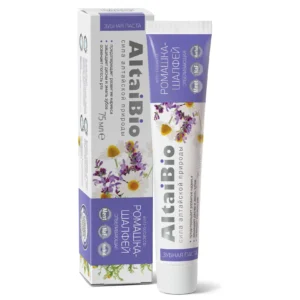 Зубная паста "Ромашка-Шалфей", отбеливание "Антитабак", 75 мл