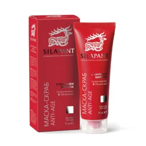 Anti-age Маска-скраб для лица с пантами марала СИЛАПАНТ, 75 мл