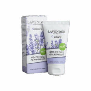 Крем для лица увлажняющий для всех типов кожи Lavender, 50 мл
