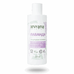 Гель для душа Лаванда на растительных маслах, 250 мл