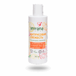 Гель для душа Цитрусовая свежесть, 250мл