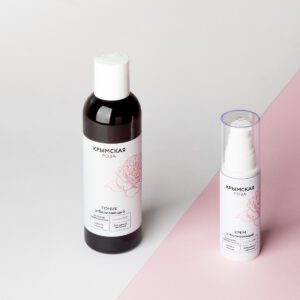 Отбеливающий крем на основе гидролата розы для ровного цвета лица, 50 мл