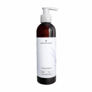 Гель для душа очищающий с лавандой и розой, 250 мл