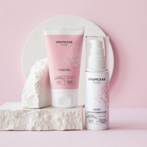 Антиоксидантный крем на основе гидролата розы для борьбы с последствиями стресса, 50 мл