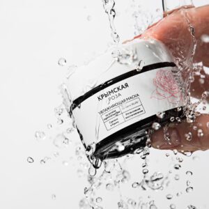 Увлажняющая маска на основе гидролата розы для интенсивного восстановления, 100 мл