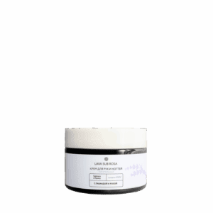 Крем для рук и ногтей питательный с лавандой и розой, 100 мл