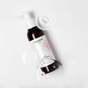 Гель для умывания на основе гидролата розы для эффективного очищения, 200 мл