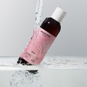 Мицеллярная вода на основе гидролата розы для быстрого очищения без воды, 200 мл