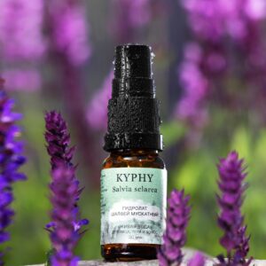 100% натуральный гидролат Шалфея мускатного (органика) 30/100 мл - 30