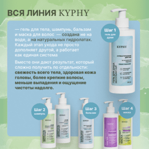 Гель для душа бессульфатный на натуральном гидролате ромашки, 250 мл ()