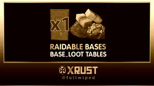 Raidable Bases Loot Tables Pack (Vanilla or More Loot)