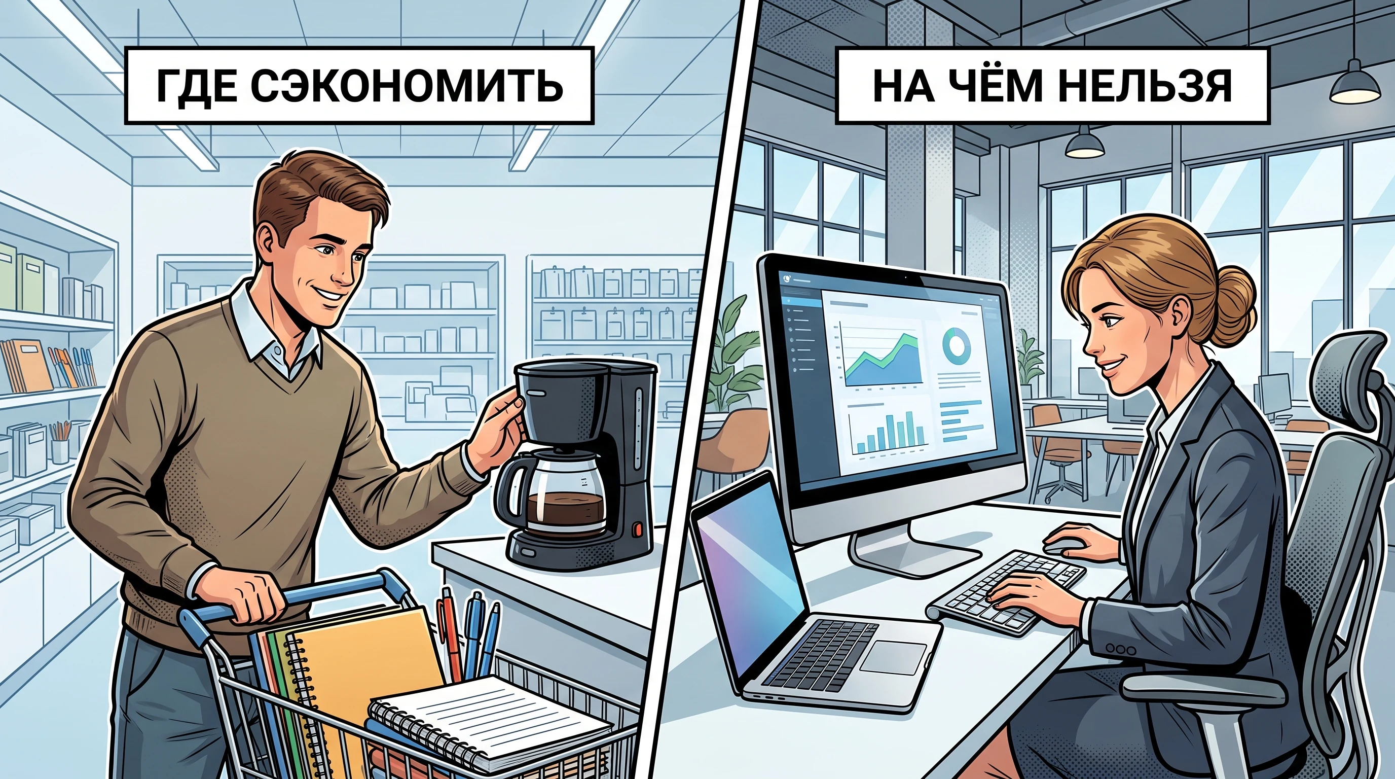 Сравнительная таблица: на чём экономить, а на чём нет