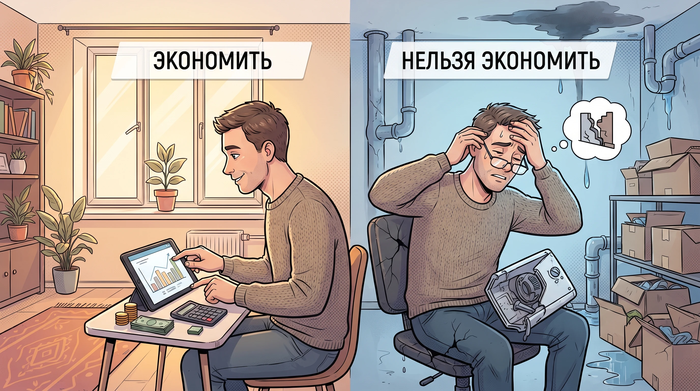 Как правильно экономить - и на чём экономить нельзя