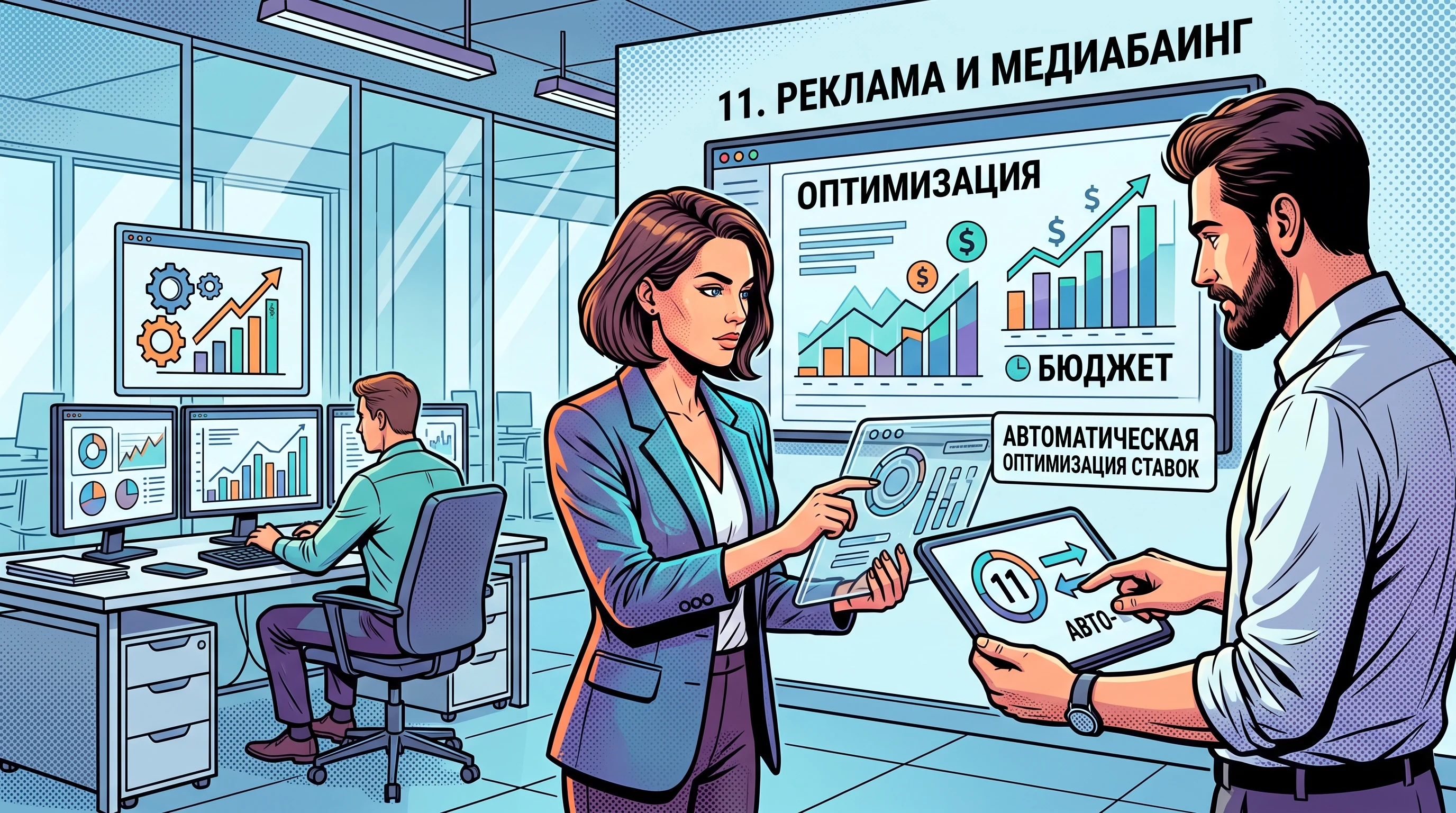 11. Реклама и медиабаинг - автоматическая оптимизация ставок