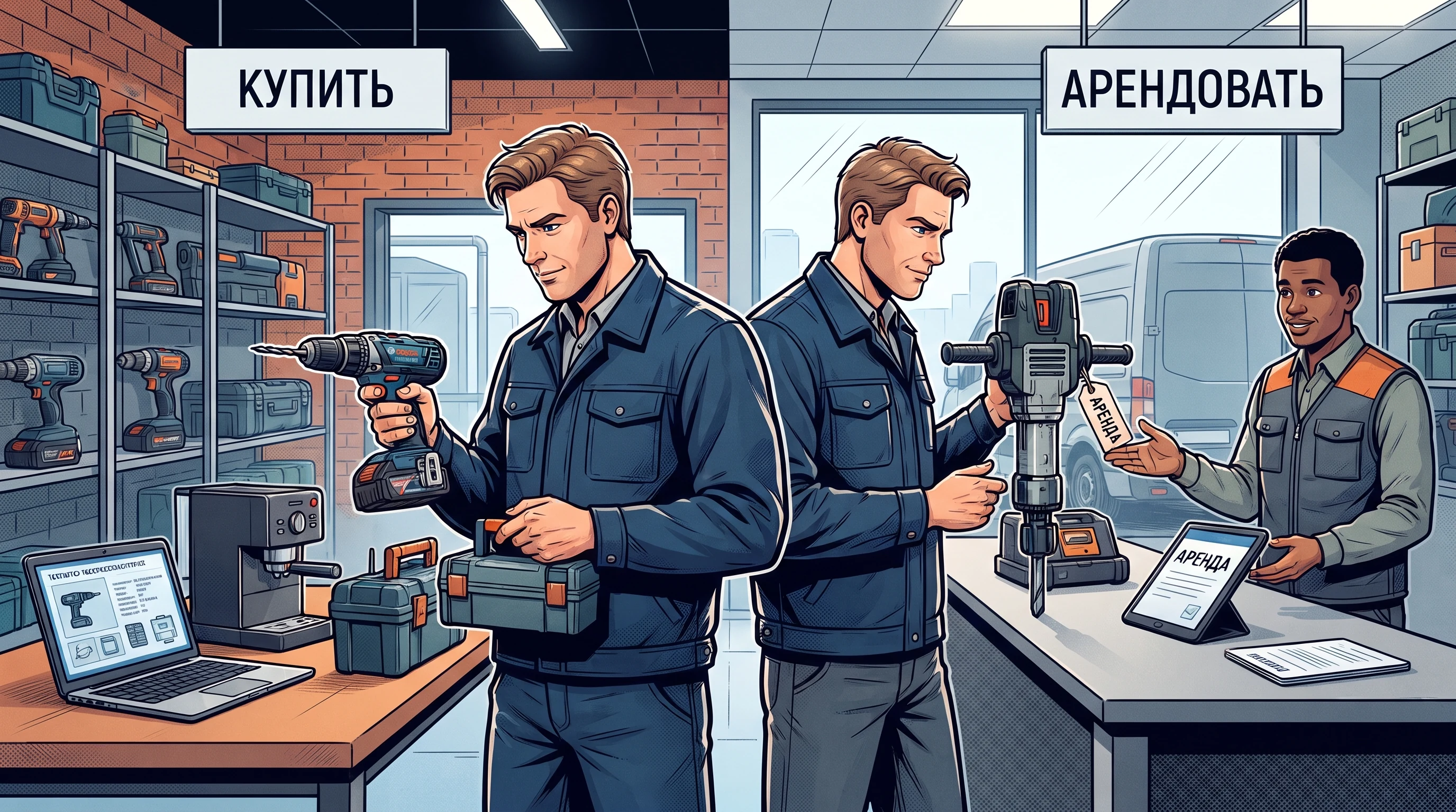16. Инструменты: что купить, а что арендовать