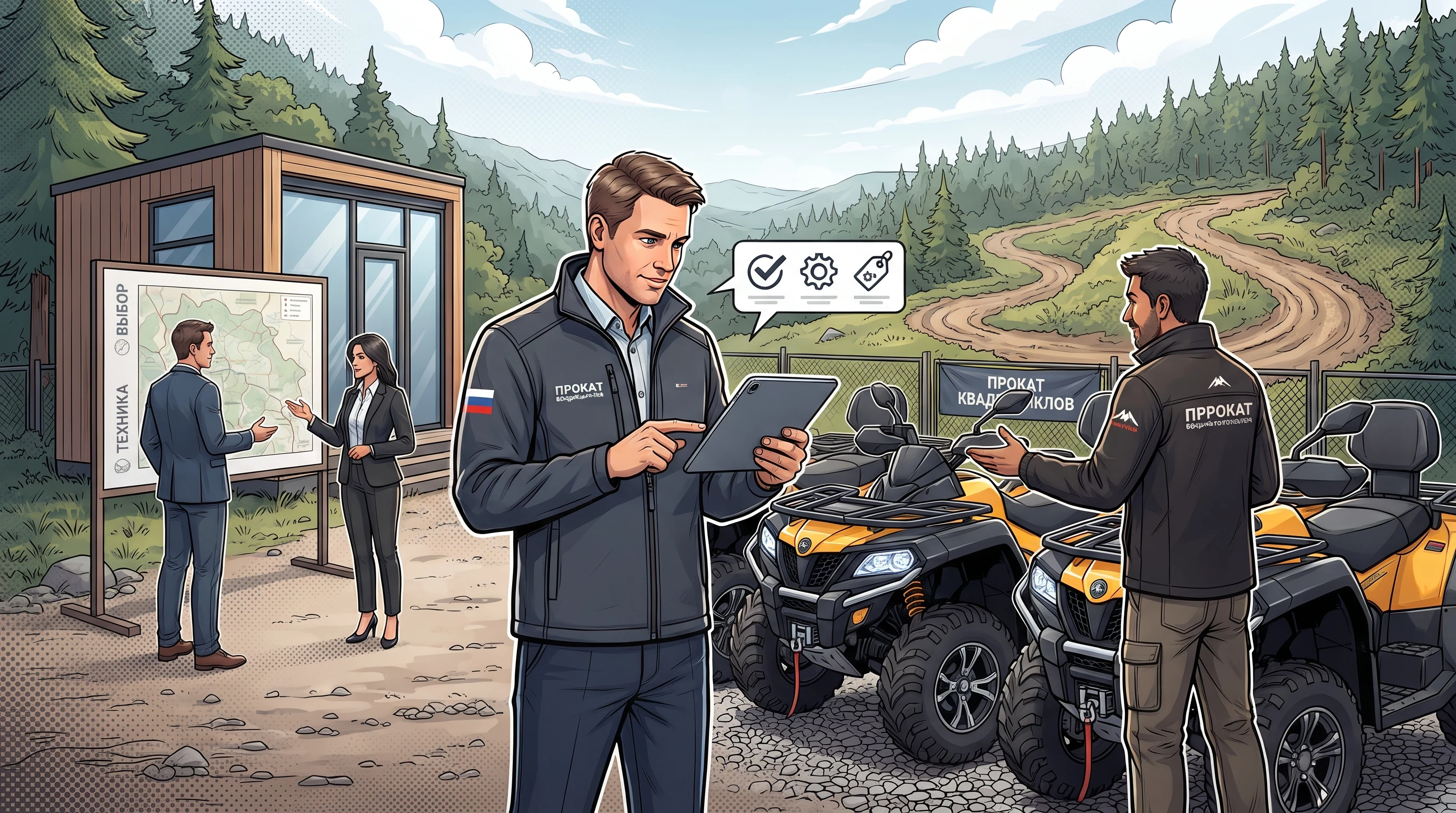 Как выбрать компанию для корпоративной аренды квадроциклов