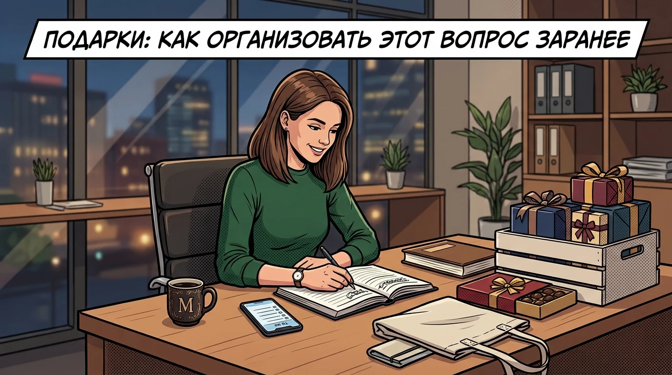 Подарки: как организовать этот вопрос заранее