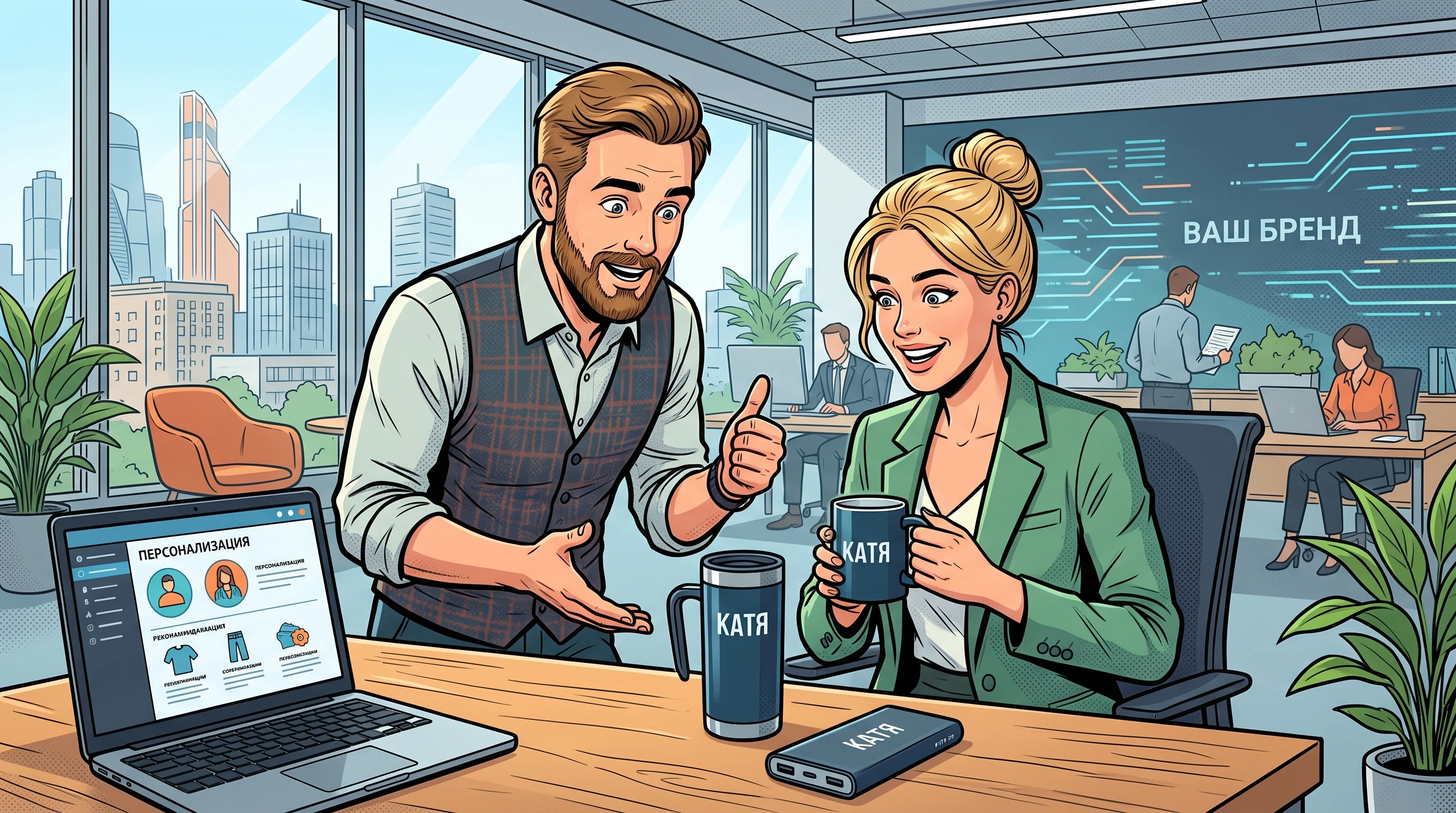 Корпоративная персонализация: когда магия работает на ваш бренд