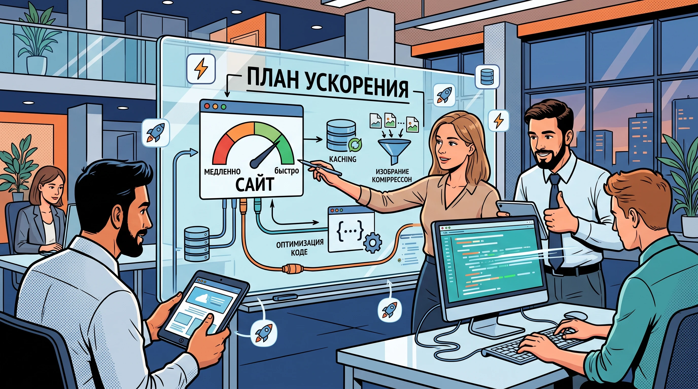 Краткий план действий для ускорения сайта