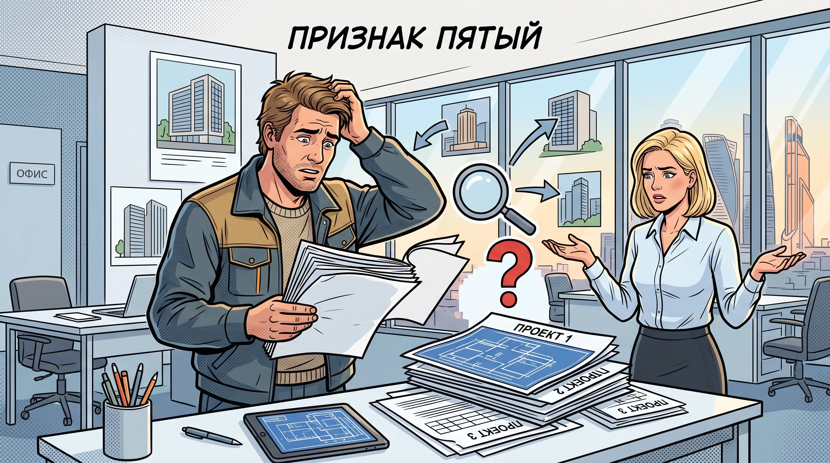 Признак пятый: в смете нет привязки к конкретному объекту