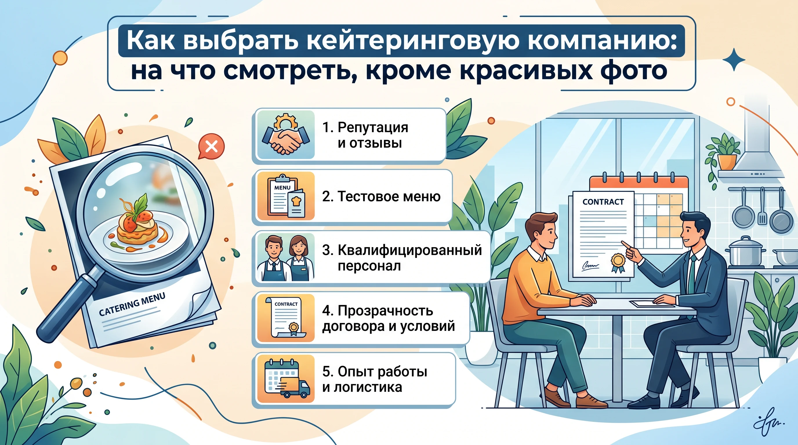 Как выбрать кейтеринговую компанию: на что смотреть, кроме красивых фото