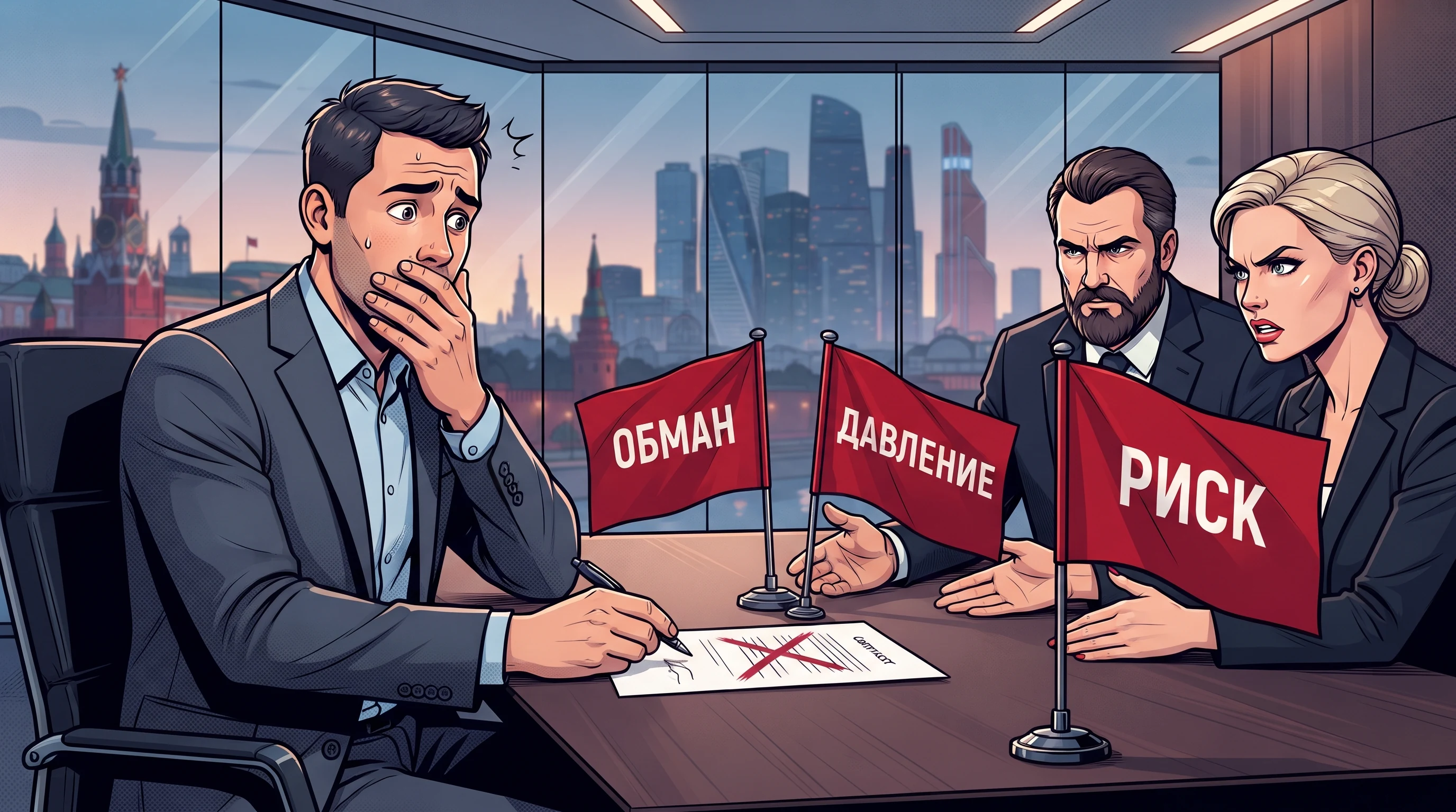 Три красных флага, которые должны вас остановить
