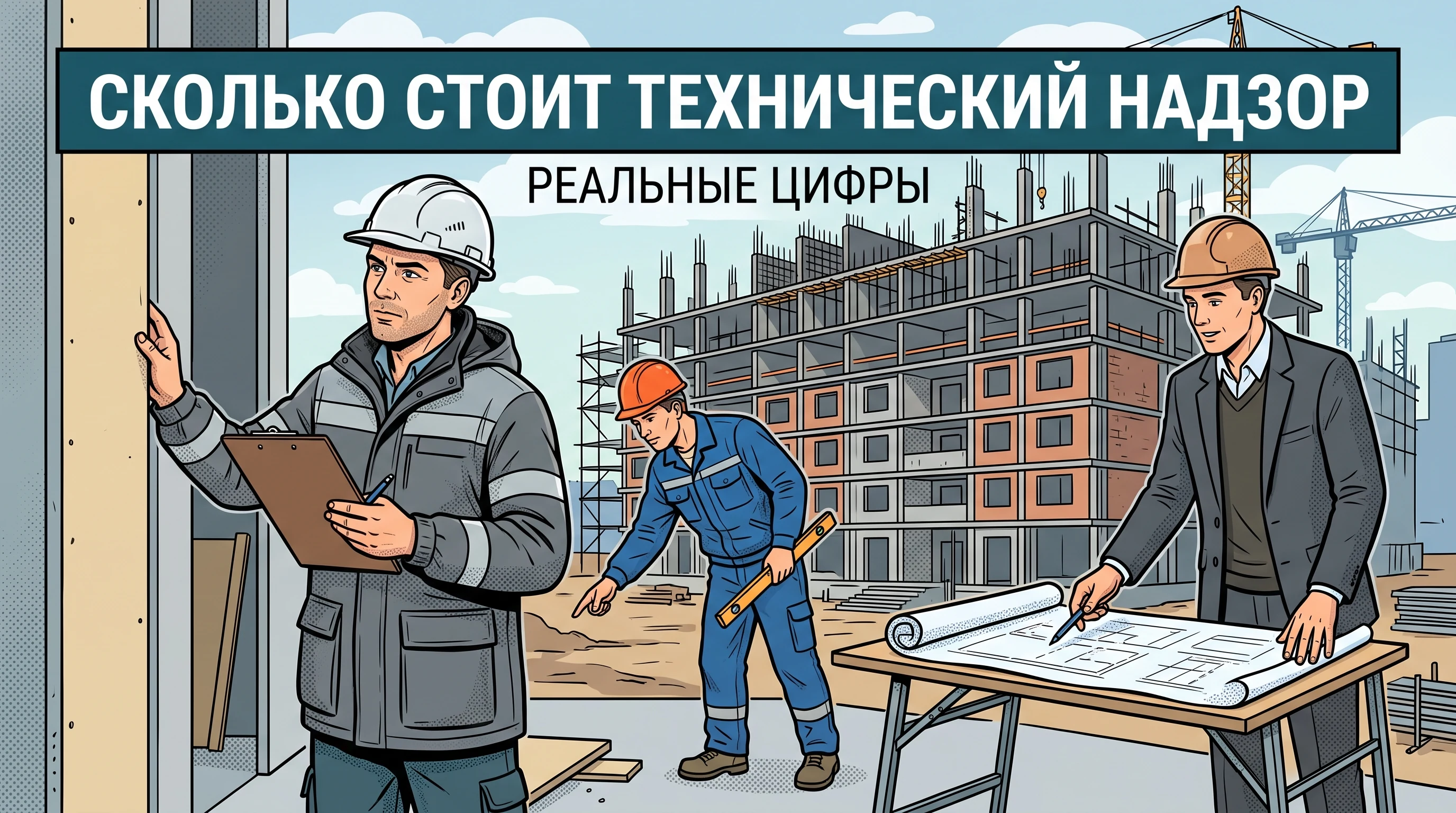 Сколько стоит технический надзор: реальные цифры