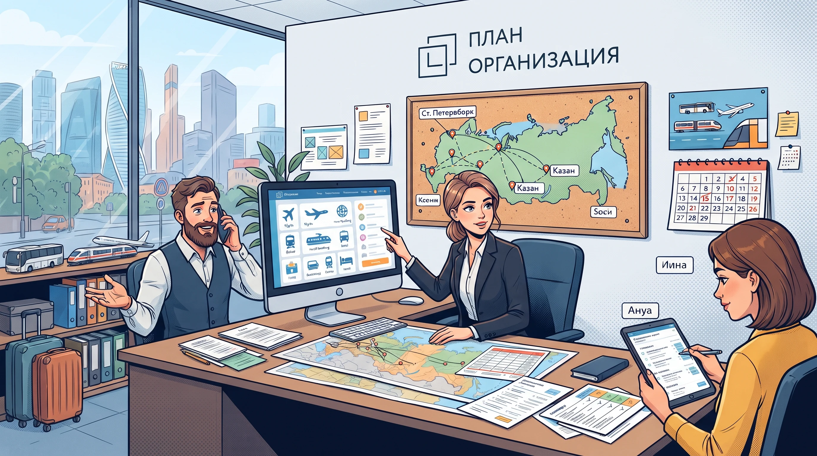 Логистика: как организовать выезд так, чтобы не сойти с ума