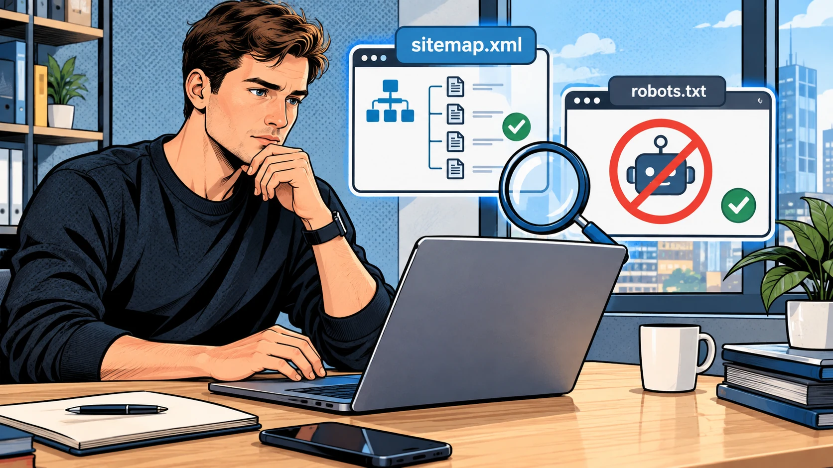 18. Sitemap и robots.txt требуют проверки