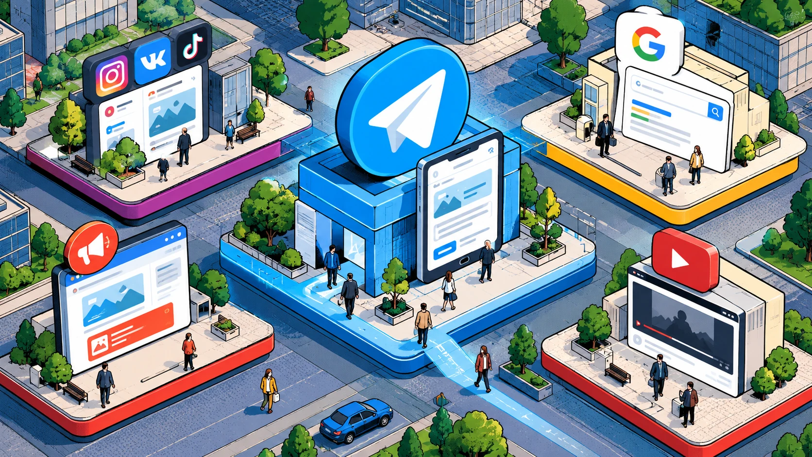 Telegram Ads в сравнении с другими рекламными каналами