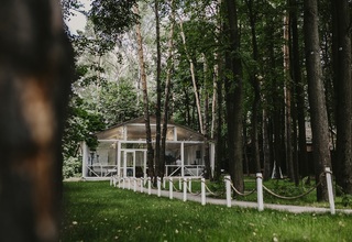 Усадьба Лесной Берег Белоснежная веранда с Усадьбой - фото 31